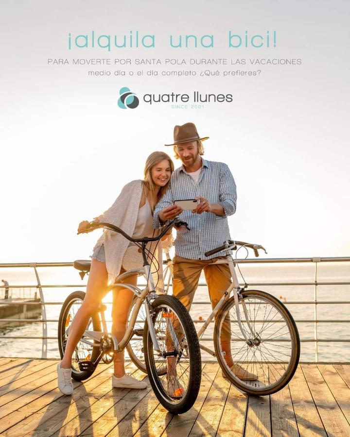 Hotel Quatre Llunes Санта Пола Екстериор снимка